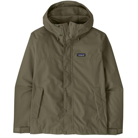 Patagonia Mens Outdoor Everyday Rain Jacket  Basin Green