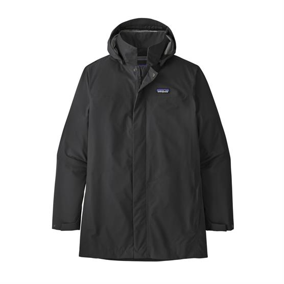 Patagonia City Storm Regn Parka til Mænd - Black