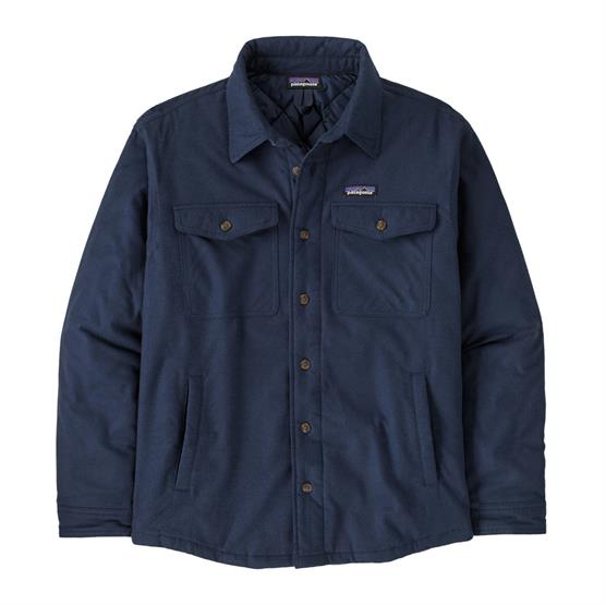 Patagonia Herre Lw Isoleret Fjord Flannel Skjorte - Ny Navy