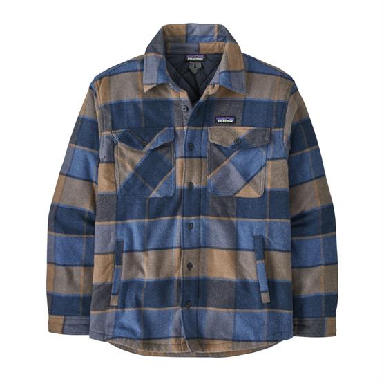 Patagonia Let Isoleret Fjord Flannel Skjorte - Smolder Blue