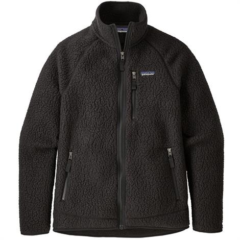 Patagonia Retro Pile Fleecejakke til Mænd - Sort tilbud
