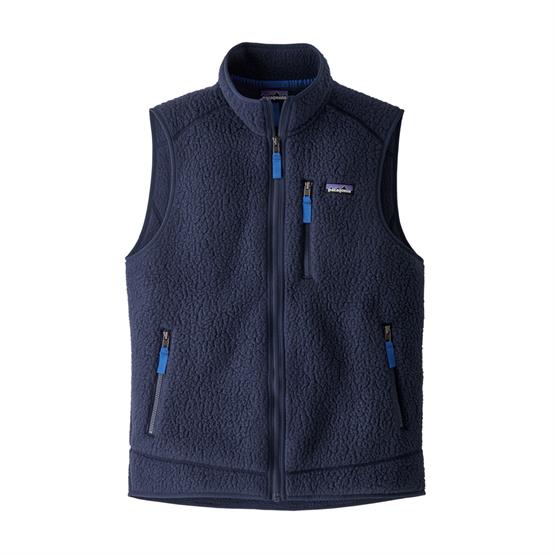 Patagonia Retro Pile Vest i Ny Marineblå - Komfortabel Fleece