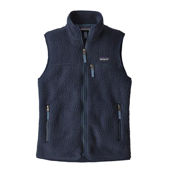 Patagonia Retro Pile Fleecevest til kvinder - Ny Marineblå