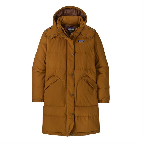 Patagonia Downdrift Parka til kvinder i Shelter Brown