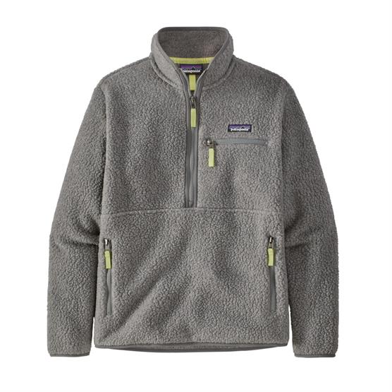 Patagonia Retro Pile Marsupial Fleecetrøje - Salt Grey/Jellyfish Yellow