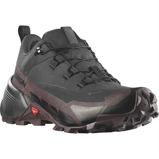 Salomon Cross Hike Gtx   Womens  Black   Chocolate Plum