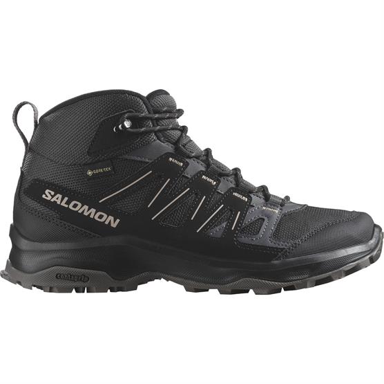 Salomon Grivola Mid GTX Vandrestøvler - Phantom Black