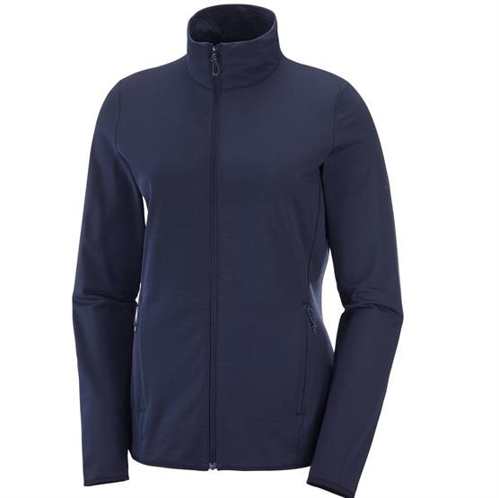 Salomon Outrack Fleece Mellemlag til Damer - Nat Himmel