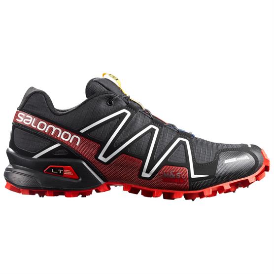 Salomon Spikecross   Cs  Black Radiant Red
