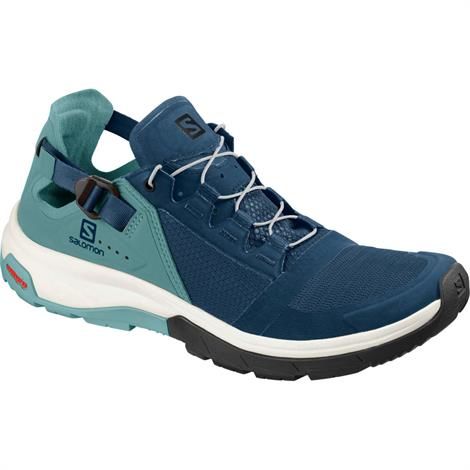 Salomon Techamphibian 4 Dame Sko - Hydro Nile Blue Tilbud