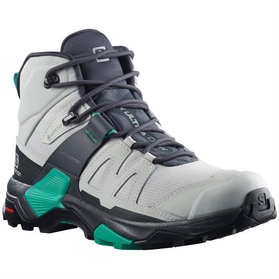 Salomon X Ultra   Mid Gtx Womens  Lunar Rock   Ebony