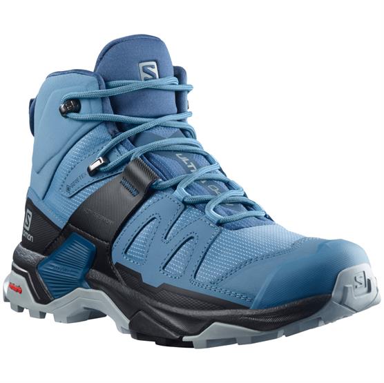 Salomon X Ultra   Mid Gtx Womens  Copen Blue   Black