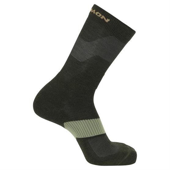 Salomon X Ultra Crew Unisex  Peat   Deep Lichen Green