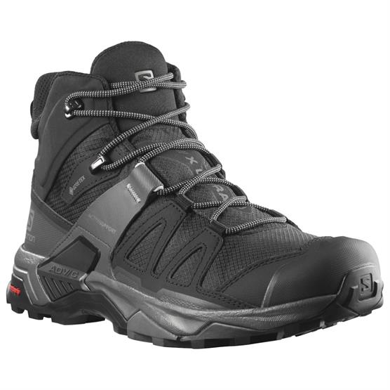 Salomon X Ultra 4 Mid GTX Herre Vandrestøvle - Black Magnet
