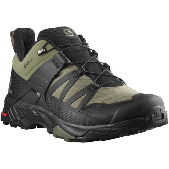 Salomon X Ultra   Wide Gtx Mens  Deep Lichen Green   Black