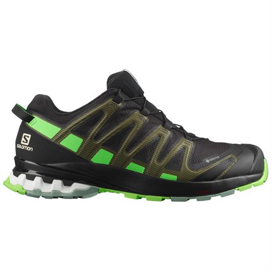Salomon Xa Pro  D V  Gtx Mens  Black   Green Gecko