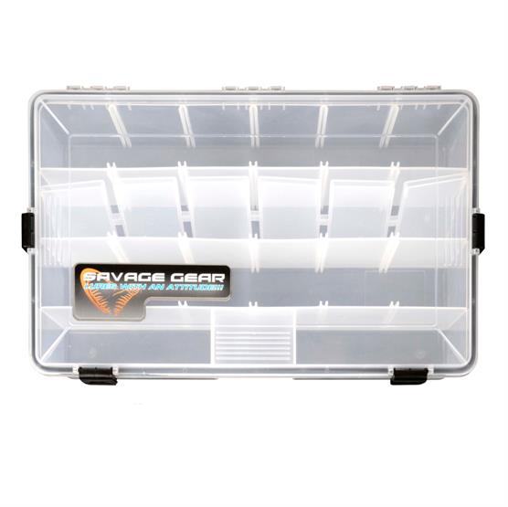 Savage Gear WPB Box No. 8 - Vandtæt Fiskeboks Tilbud!