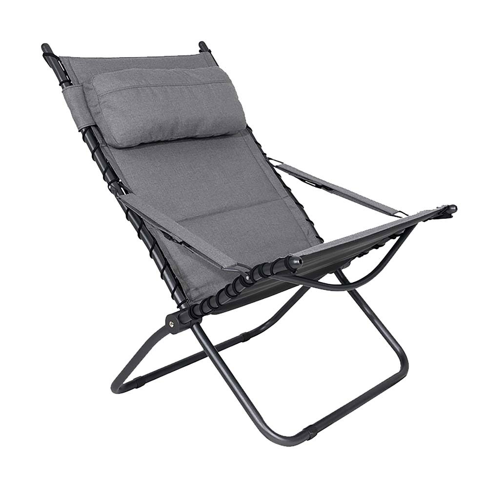 Crespo Ap 262 Tex Comfort Liggestol - Lysegrå tilbud