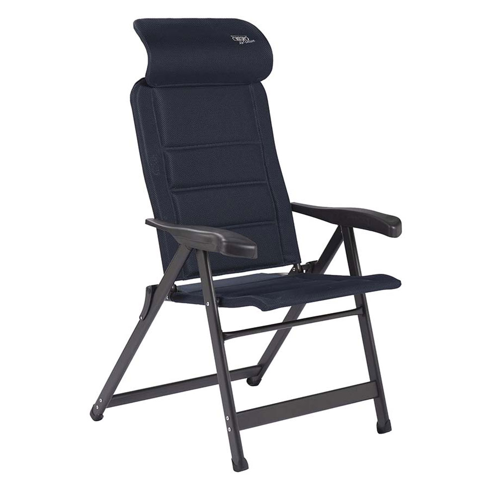 Crespo Ap 235 Air Deluxe Positionsstol - Blå Tilbud!