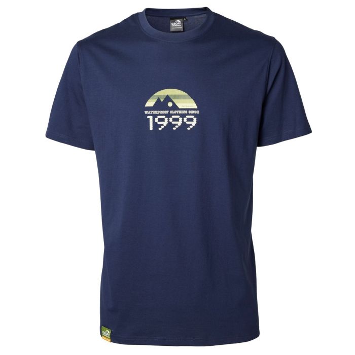 Geoff Anderson Organic Tee Retro   Navy