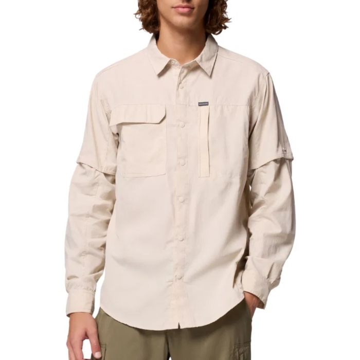 Columbia Skien Valley?  Ls Shirt Dark Stone