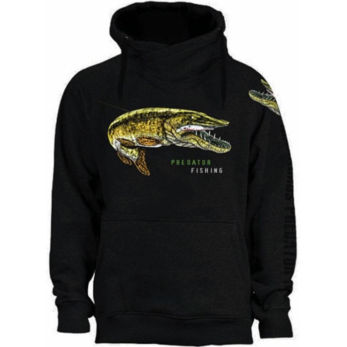 Fladen Greedy Pike Sweatshirt Sort