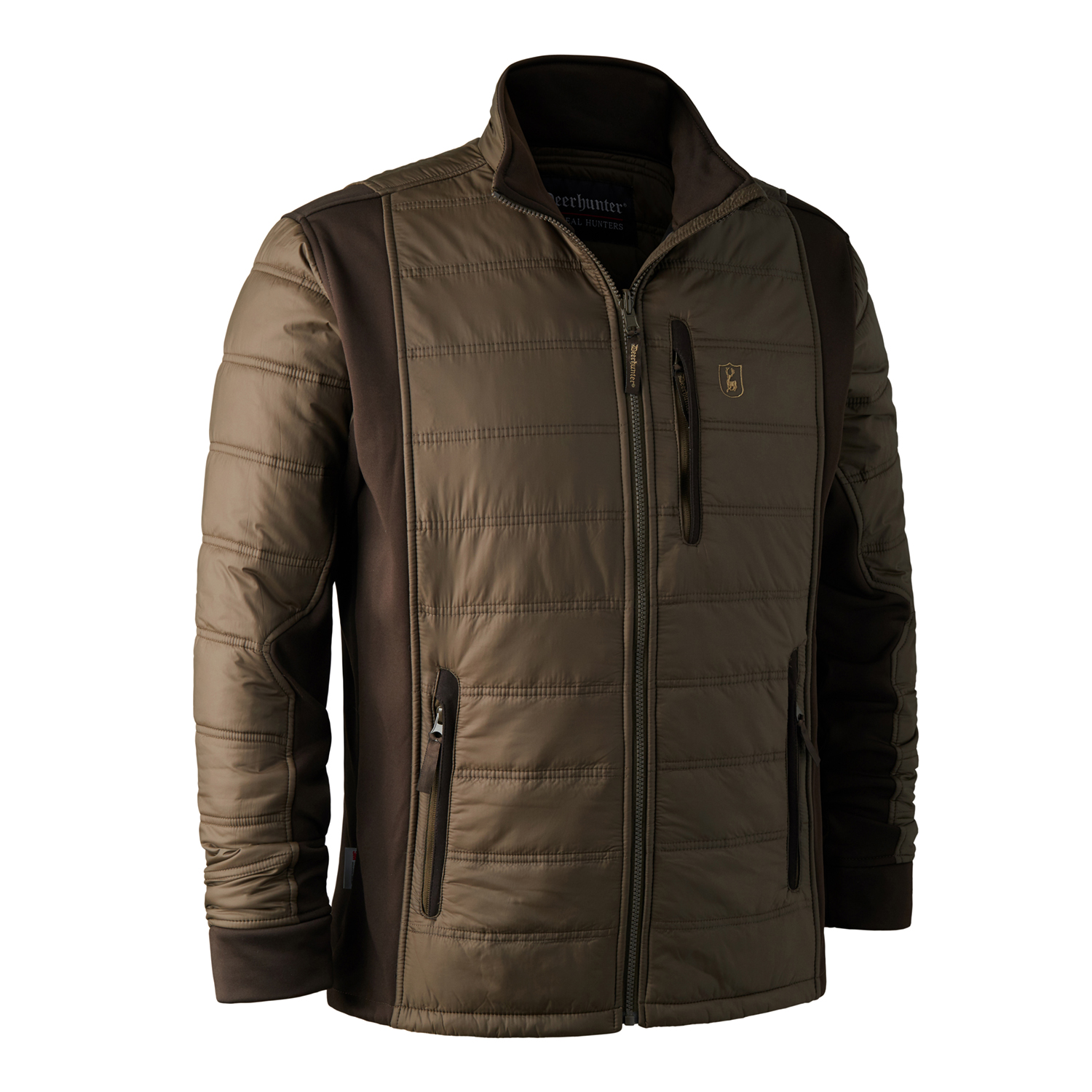 Muflon Zip-In Jakke - Art Green - Udsalg! Optimal Komfort!