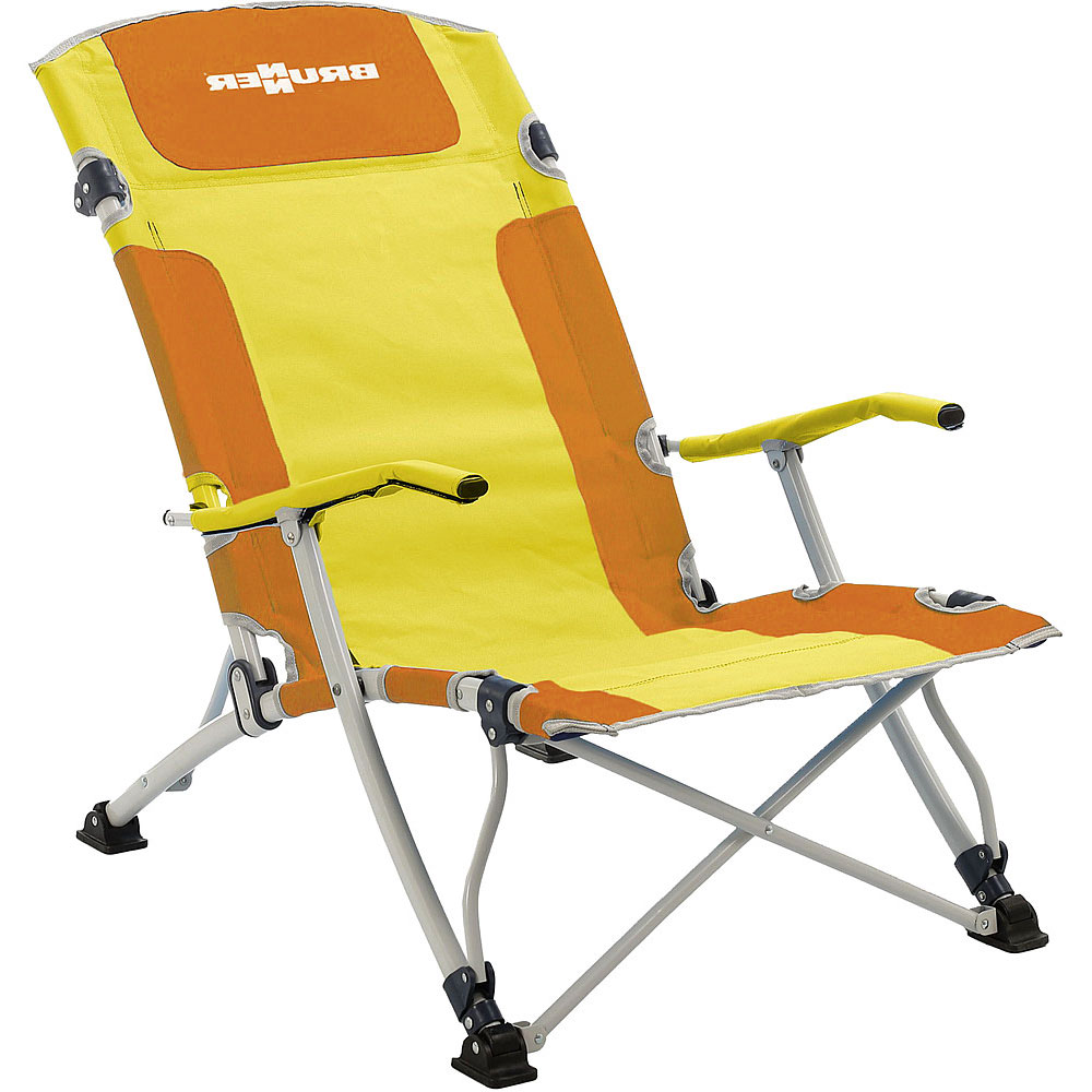 Brunner  Bula Xl  Strandstol Gul Orange