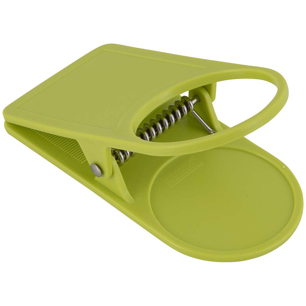 Gimex Drinkclips i Lime - Praktisk Dugholder til Camping