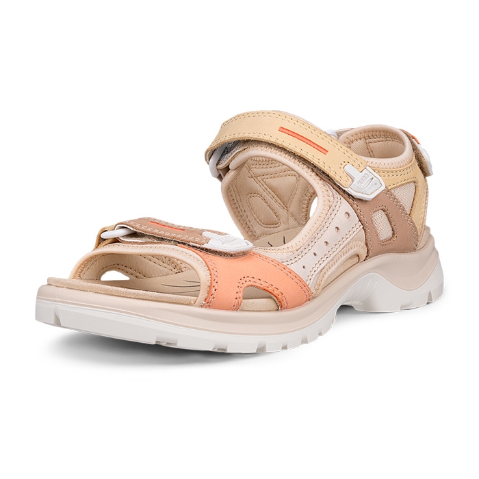 Ecco Offroad Yucaorange Sandaler til Kvinder – Multicolor Udsalg