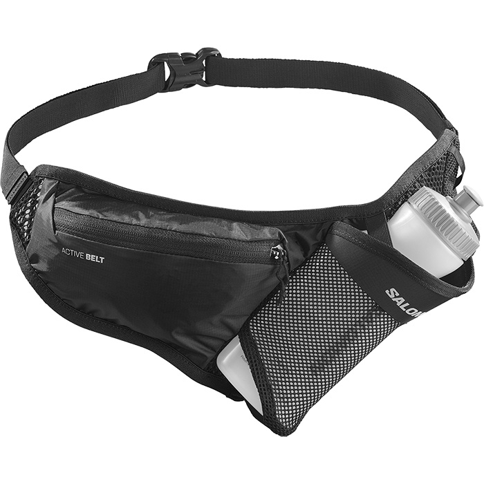 Salomon Active Bælte med 3D Drikkeflaske - Sort