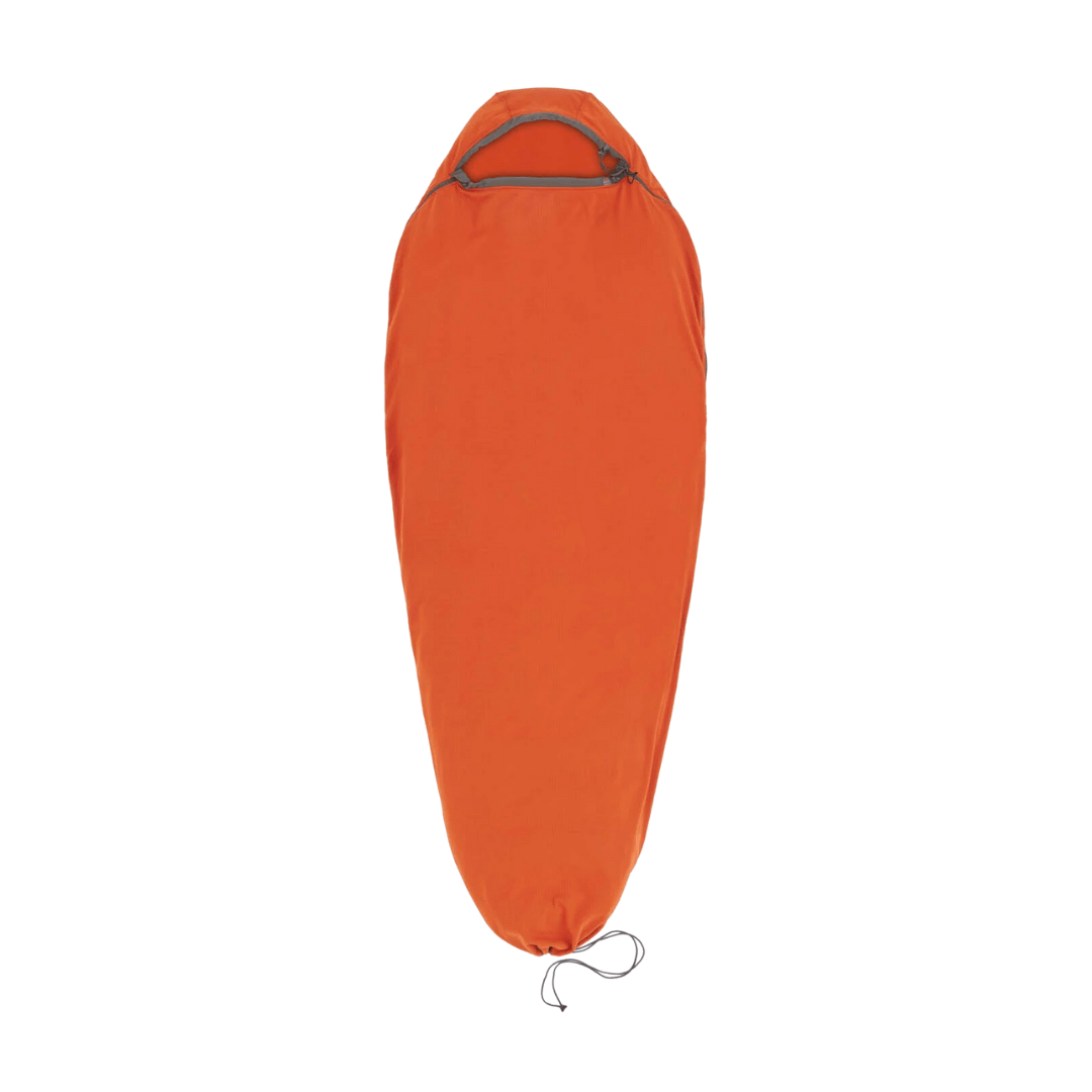 Lagenpose   Sea To Summit Reactor Fleece Sleeping Bag Liner   Mummy Compact   Rød