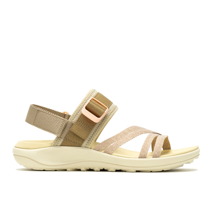 Merrell District 4 Backstrap Sandaler til Damer - Khaki