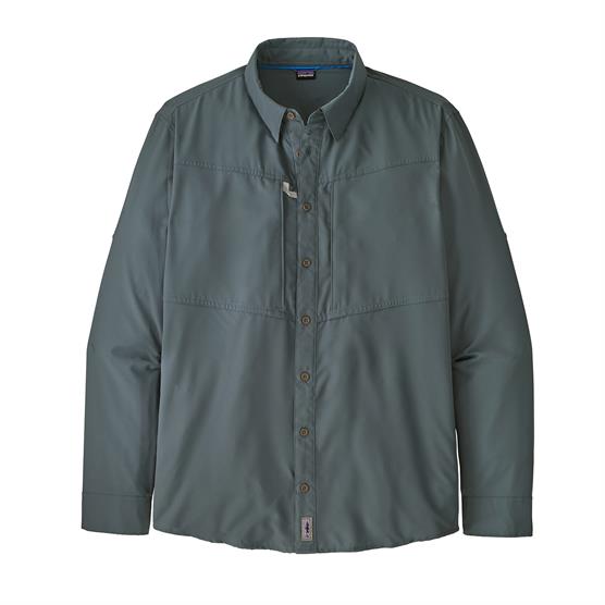 Patagonia Herre Sol Patrol Skjorte - Plume Grey