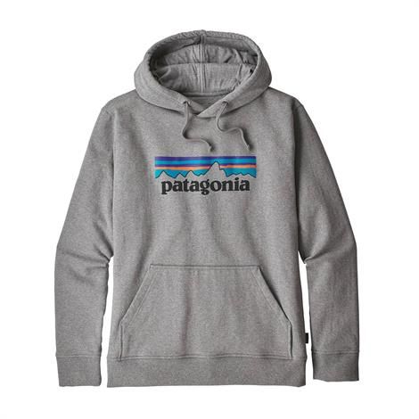 Patagonia P-6 Logo Hættetrøje i Genanvendte Materialer