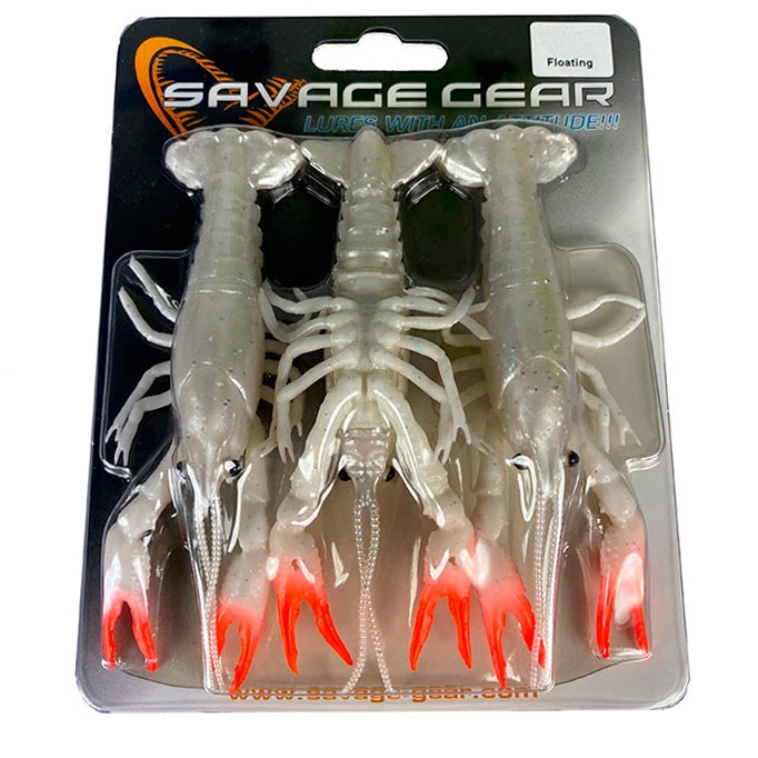 Savage Gear 3D Krebs Ghost - Effektiv Gummisfisk til Fiskeri