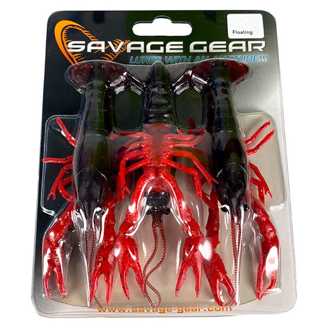 Savage Gear 3D Krebs Rød – Effektiv Gummifisk til Fiskeri