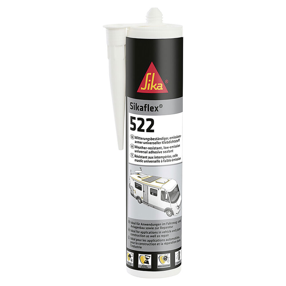 Sikaflex 522 Lim og Tætningsmiddel - Steel Grey