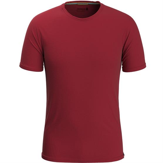 Smartwool Herre T-shirt i Merinould - Rythmic Red