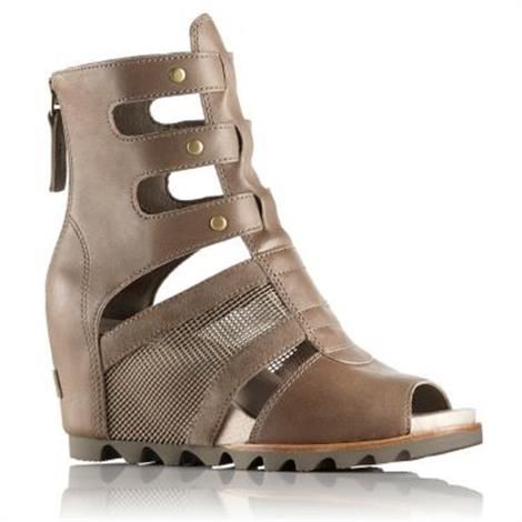 Sorel Joanie Gladiator Sandal til Damer - Pebble