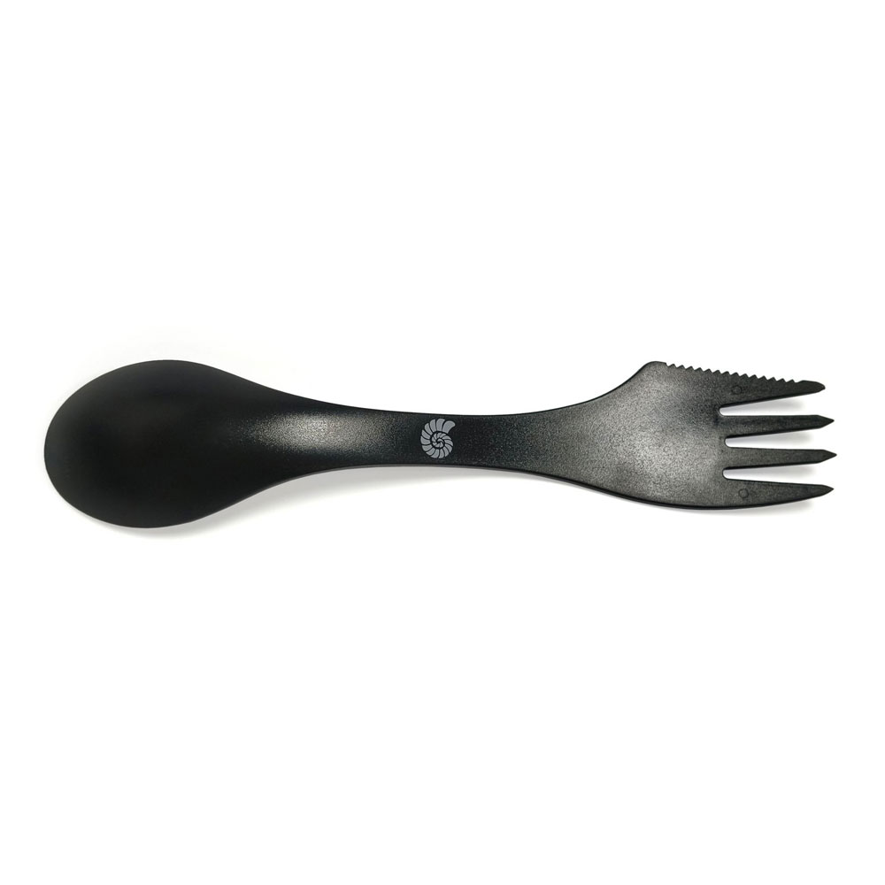Origin Outdoors Plastic Spork  Black