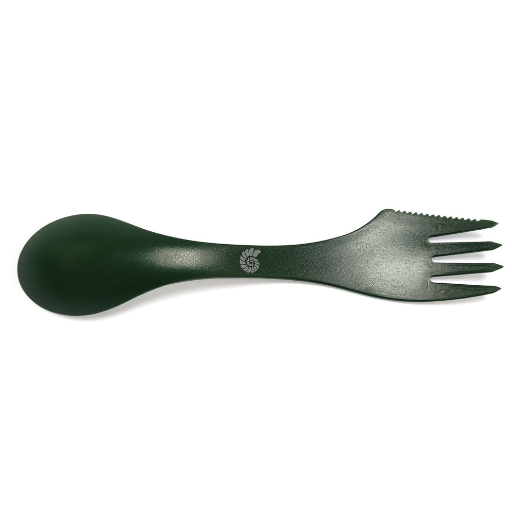 Origin Outdoors Plastic Spork  Dark Green
