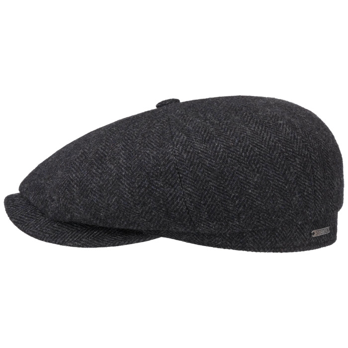 Stetson Hatteras Uld Sixpence - Mørkegrå Hattilbud!