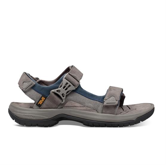 Teva Tanway Leather Sandaler til Mænd - Dark Gull Grey