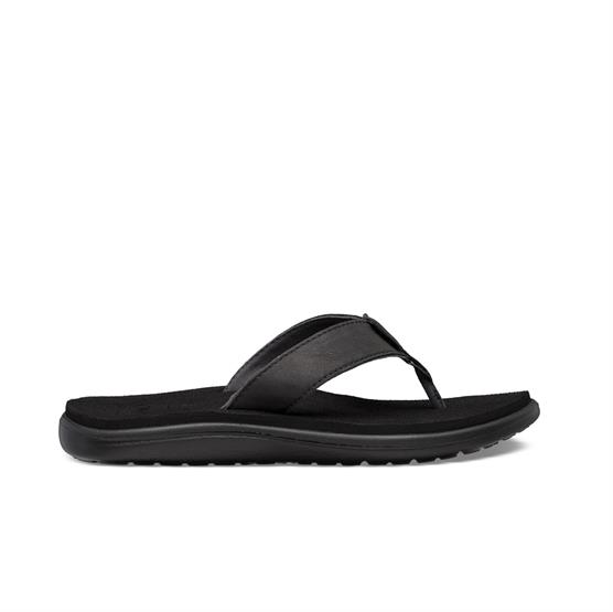 Teva Voya Flip Lædersandaler til Damer - Black Udsalg
