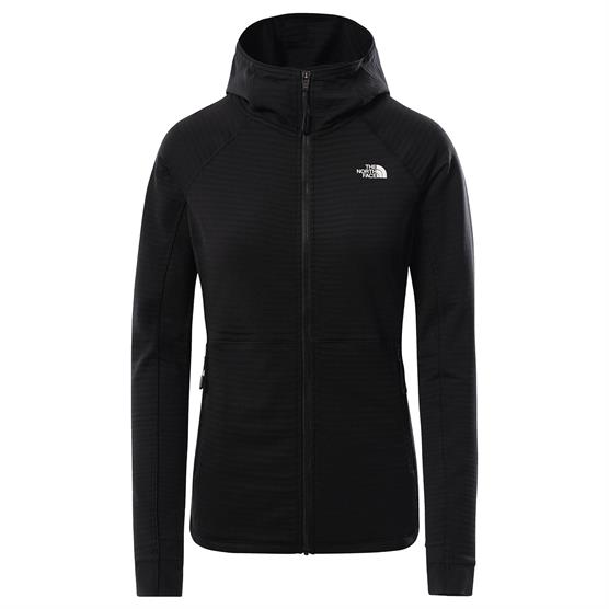 The North Face Kvinders Circadian Mellemlag Hættetrøje - Sort