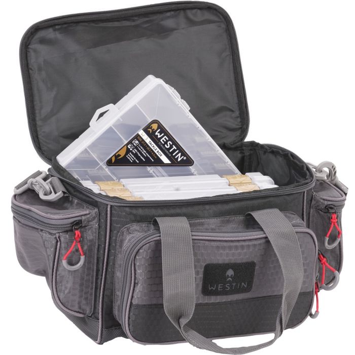 Westin W4 Lure Loader Box Small - Titanium Sort Tilbud!