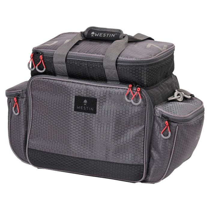 Westin W4 Master Lure Bag med 5 Bokse - Titanium Sort