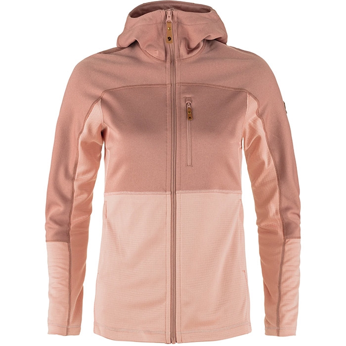 Fjällräven Abisko Trail Fleecejakke - Udsalg i Chalk Rose!