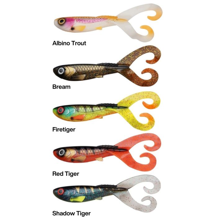 Abu Beast Twintail 21cm - Perfekt til Fiskeri!
